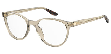 Designer Women Under Armour Eyeglasses: UA 5020 - Beige- SpecSMART Eye Clinic (Diagonal View)